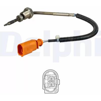 DELPHI Čidlo teploty výfukových plynů DF TS30146