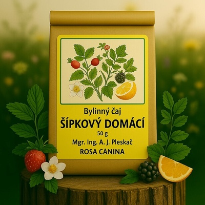 Rosa Canina Bylinný čaj Šípkový domácí 50 g