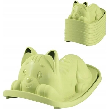 Smoby Hojdačka Mačička zelená