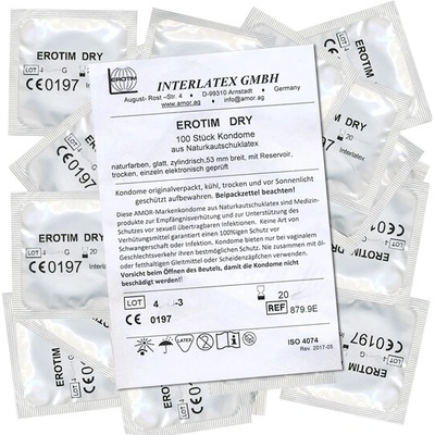 AMOR Bulk-Pack Erotim Dry 100 ks