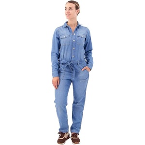 PEPE JEANS Гащеризон Pepe jeans Chleo long sleeve jumpsuit - Blue (Denim)
