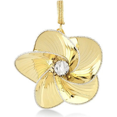 Lillian Vassago Zlatý přívěsek Květina LLV22 GP060