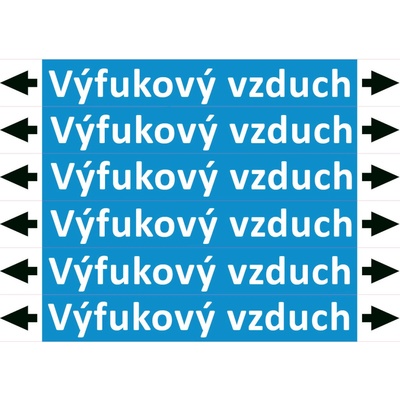 Nadrzenapalivo.cz Značení potrubí ISO 20560, výfukový vzduch PZA 008493