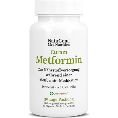 NatuGena CuramMetformin (витамини и минерали в подкрепа на кръвната захар) 60 капсули | NatuGena (573029 (2100002) NTG)