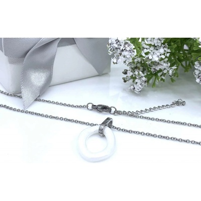 Jan Kos Jewellery Řetízek s přívěskem z oceli 12102382