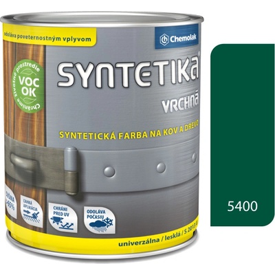 Chemolak Syntetika 0,6 l zelená tmavá
