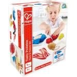 Hape Дървен комплект Hape - Продукти за рязане, Риба и месо, 9 части (H3155)