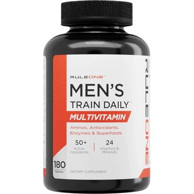 Rule 1 Men's Train Daily Multivitamin | 50+ Ingredients [180 Таблетки]