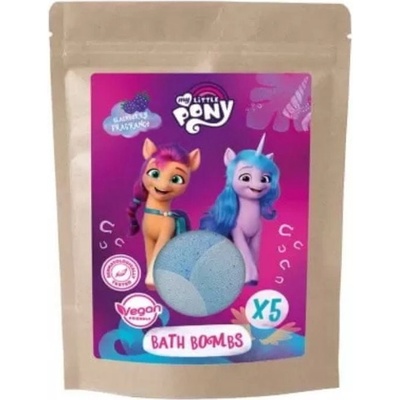 EDG Šumivé vodní bomby My Little Pony s ovocnou vůní 5 x 50 g – Zboží Dáma