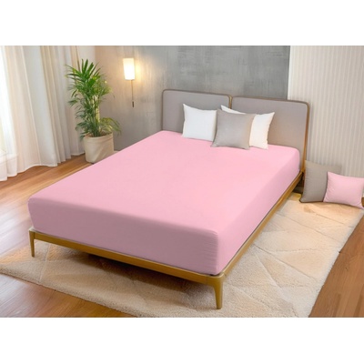 Áčko Plachta super stretch jersey Ružová 180x200