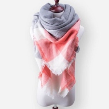 Blanket dámsky šál pončo orange