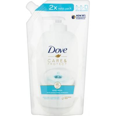 Dove Care & Protect tekuté mýdlo náhradní náplň 500 ml
