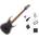 Ibanez RGA42EX-BAM Premium SET Black Aurora Burst Matte Електрическа китара