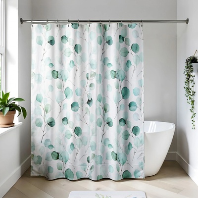 Tendance AQUARELLE se vzorem eukalyptu 180 x 180 cm – Zboží Dáma Tendance AQUARELLE se vzorem eukalyptu 180 x 180 cm – Zboží Dáma