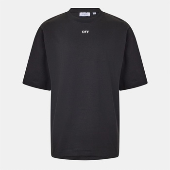 Off White Тениска Off White Men's Brics Skate - Short Sleeve T-Shirt - Black-White