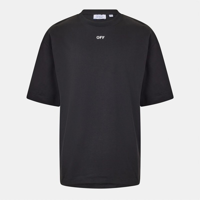 Off White Тениска Off White Men's Brics Skate - Short Sleeve T-Shirt - Black-White