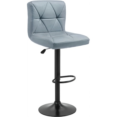 Kondela SELEST ekokůže šedá / černá