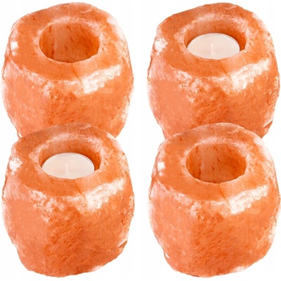 Solný svícen Ogrody Solne na čajové svíčky, kamenný, rustikální, 9 cm