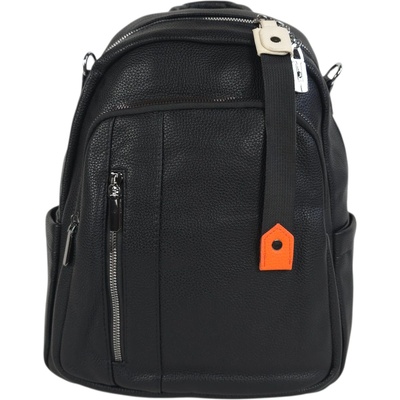 Черна дамска раница - Maq