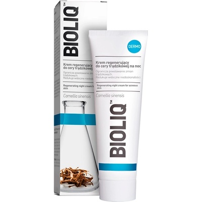 Bioliq Dermo regenerační noční krém na Aknetickou pleť Camelia Sinensis 50 ml