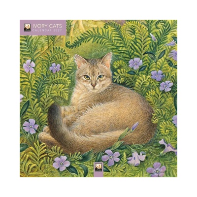 Ivory Cats by Lesley Anne Ivory Mini Wall Art 2027