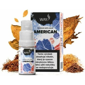 WAY to Vape American 10 ml 6 mg