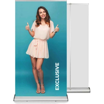 A-Z Reklama CZ Přenosný Roll Up Banner EXCLUSIVE 120x200 cm