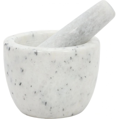 EH Excellent Houseware Mramorový hmoždíř GAVI, Ø 12 cm, šedý