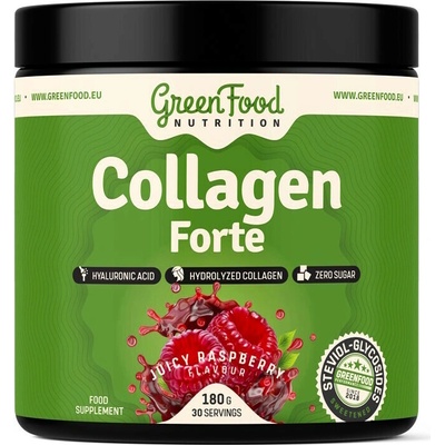 GreenFood Collagen Forte zelené jablko 180 g