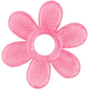 Babyono Гризалка с охлаждащ ефект Babyono - Маргаритка, розова (5901435406359)