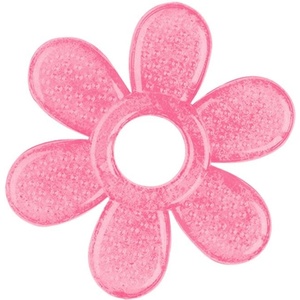 Babyono Гризалка с охлаждащ ефект Babyono - Маргаритка, розова (5901435406359)
