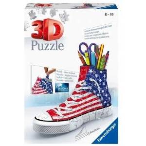Ravensburger U. S. A 3D Sneaker puzzle pencil case 108pcs