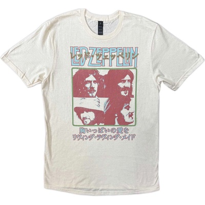 Led Zeppelin Japanese Poster Natural L Риза (LZTS37MNAT03)