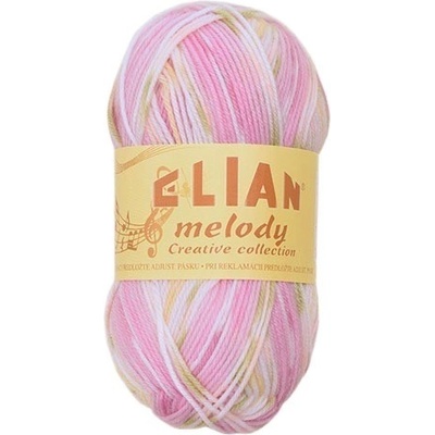 VSV Ponožková příze Elian Melody 301 - růžová