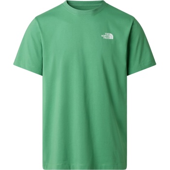 The North Face Мъжка тениска The North Face Evolution Box NSE Regular Short Sleeve T-shirt - Dimmed Algae (216-7968-0213)