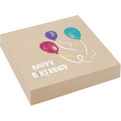 Amscan ubrousky My Birthday Party 20ks 33x33cm