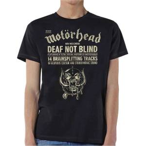 Motörhead Deaf Not Blind Black L Риза (MHEADTEE44MB03)