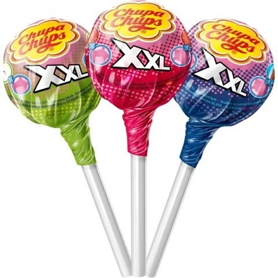 Chupa Chups XXL lízanka so žuvačkou 29 g