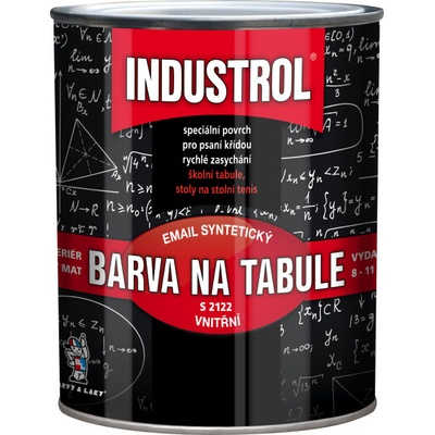 Barvy a laky Hostivař Industrol Barva na tabule S 2122 0199 0,6l černá