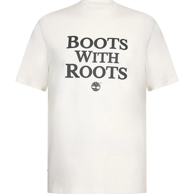 Timberland Тениска Timberland Men's Slogan Tee Vintage White T-Shirt - Vintage White