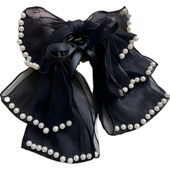 HARAHU Щипка за коса pe-38278 - Черен kp38278 (pe-38278)