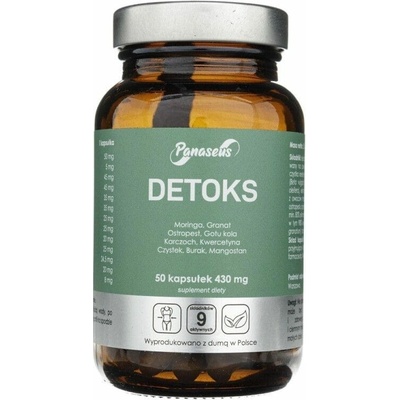 Panaseus Detox 440 mg 50 kapsúl