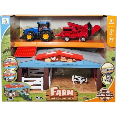 SWEDE Farmářská sada farma s doplňky se světlem a zvukem