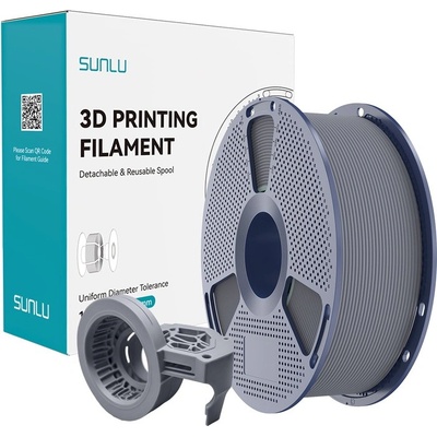 Sunlu PETG филамент Sunlu High Speed Matte PETG, 1.75 mm, 1.0 kg, Grey