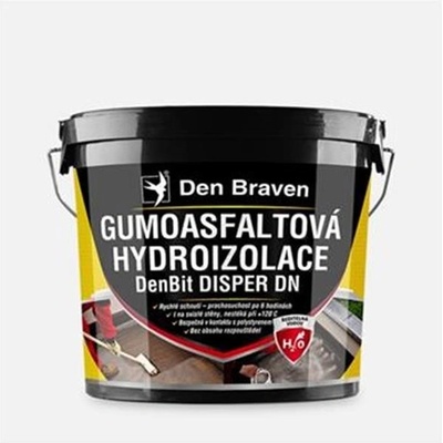 Den Braven Gumoasfaltová hydroizolace DenBit DISPER DN 5 kg