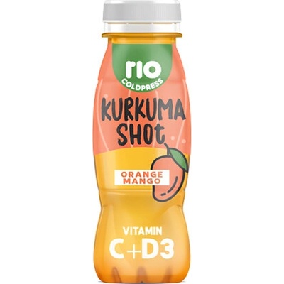 Rio Cold Press Kurkuma Shot Orange & Mango 6 x 0,5 l