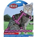 Trixie Postroj s vodítkem pro kočku motiv 27 - 46 cm 10 mm 1.20m