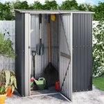 HABA Градинска барака антрацит 180, 5x97x209, 5 см поцинкована стомана (V150905)