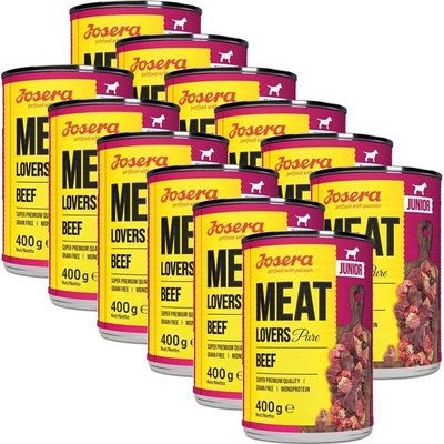 Josera Meat Lovers Pure Beef Junior 12 x 400 g