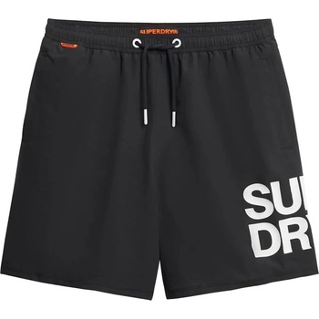 Superdry Бански гащета Superdry Sportswear Logo 17´´ swimming shorts - Black (Black)